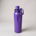 Ver imagem 1 de Garrafa Térmica Tr-122 650ml da Virginia Inox Hydra com Capa Protetora Academia Fitness Vyta:Roxo