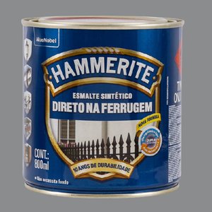Esmalte Sintético Antiferrugem Hammerite 800ml Prata Coral