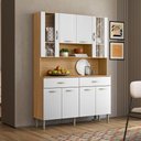 Ver imagem 1 de Armário de Cozinha 8 Portas 2 Gavetas Golden - Ssx Multicoisas