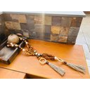 Ver imagem 5 de Colar Decorativo Grande Gigante Tearte Decor para Mesa 1,76 Tais