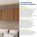 Ver mais imagens de Ponte Planejada 4 Portas Arani CabeCasa MadeiraOriginals Marrom/Cinamomo