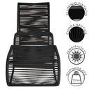 Ver imagem 3 de Cadeira Poltrona e Puff Porto para Área Externa em Alumínio e Corda Náutica