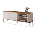 Ver imagem 3 de Rack para Sala Tv até 58 Polegadas Moderno 2 Portas