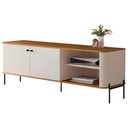 Ver imagem 1 de Rack para Sala Tv até 58 Polegadas Moderno 2 Portas