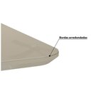 Ver imagem 3 de Mesa Retangular 2,10m com Vidro Temperado - Savana/off White