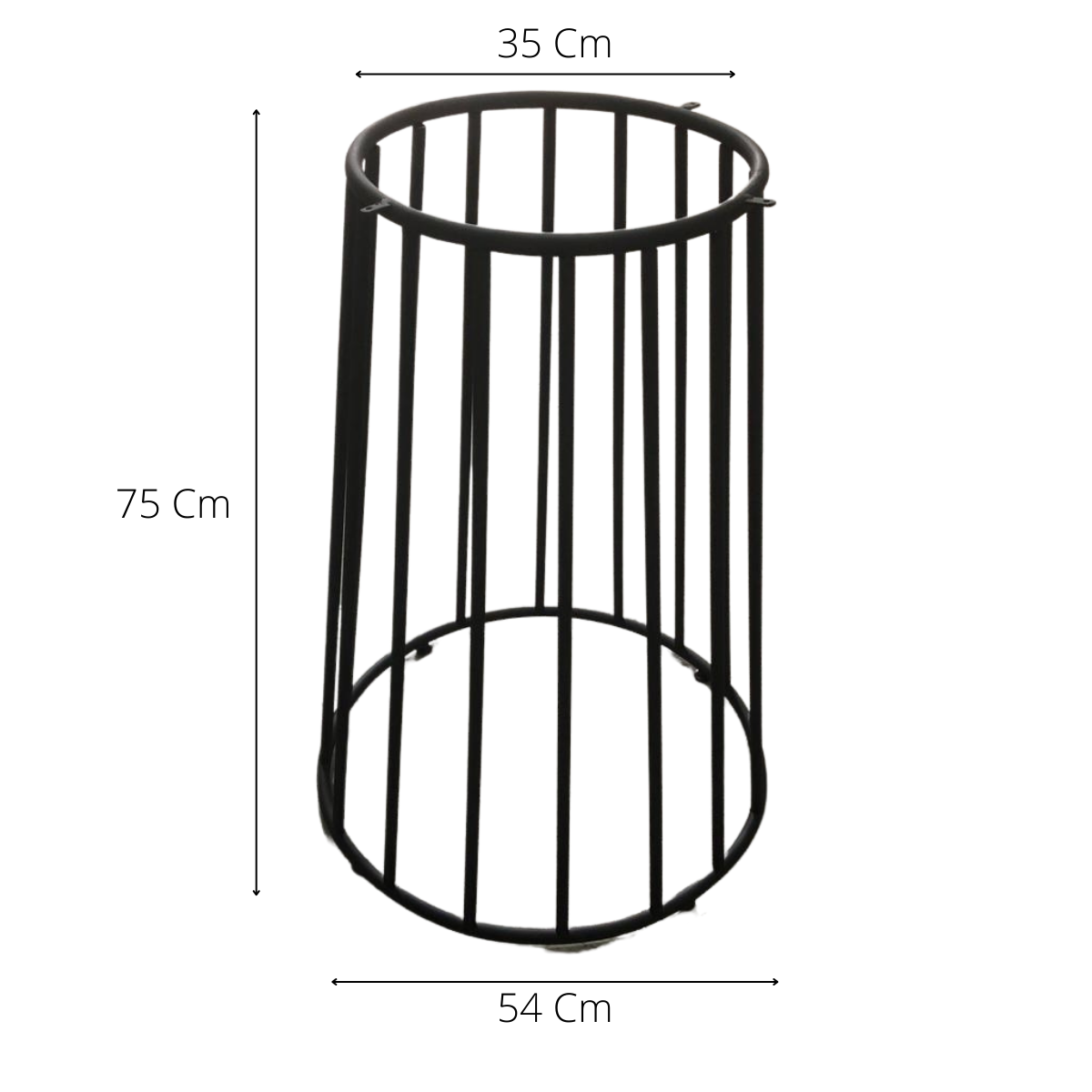 Base de Mesa Jantar 75 Cm Redonda S/ Tampo Ferro - 2