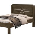 Ver imagem 5 de Cama Casal Mdf 195x144 Cm Sofia Castanho Off Decmade