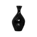 Ver imagem 3 de Vaso Decorativo Grande de Cerâmica para Sala Encanto Preto Clássico