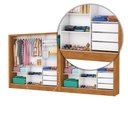 Ver imagem 7 de Closet Casal Duplo Dubai 06 Portas 06 Gavetas com Espelho Plus Carioca Móveis