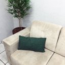 Ver imagem 4 de 2 Capas de Almofadas Decorativa 50x50 e 2 Capa 30x50cm Verde