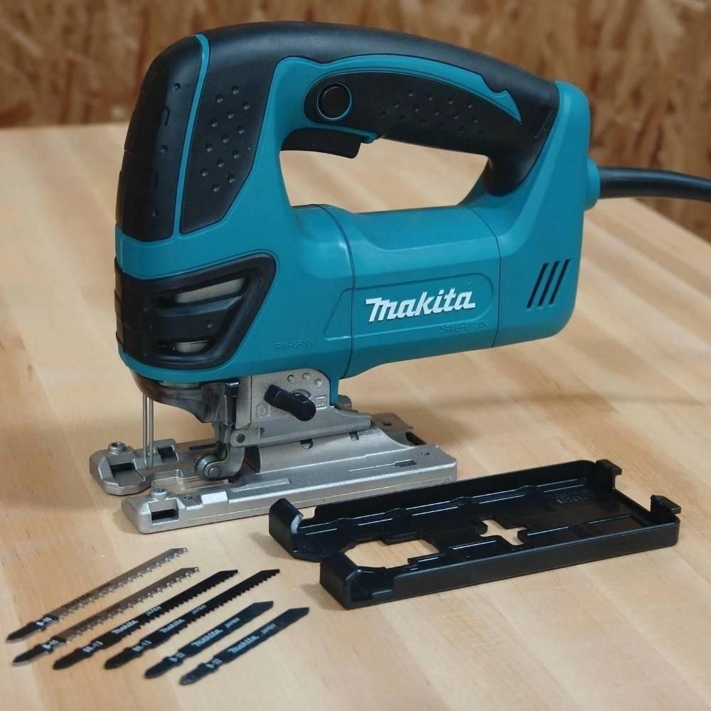 Serra Tico Tico Industrial 720w com Conjunto de Lâminas Protetor Antilascas 4350fct 110v Makita - 9