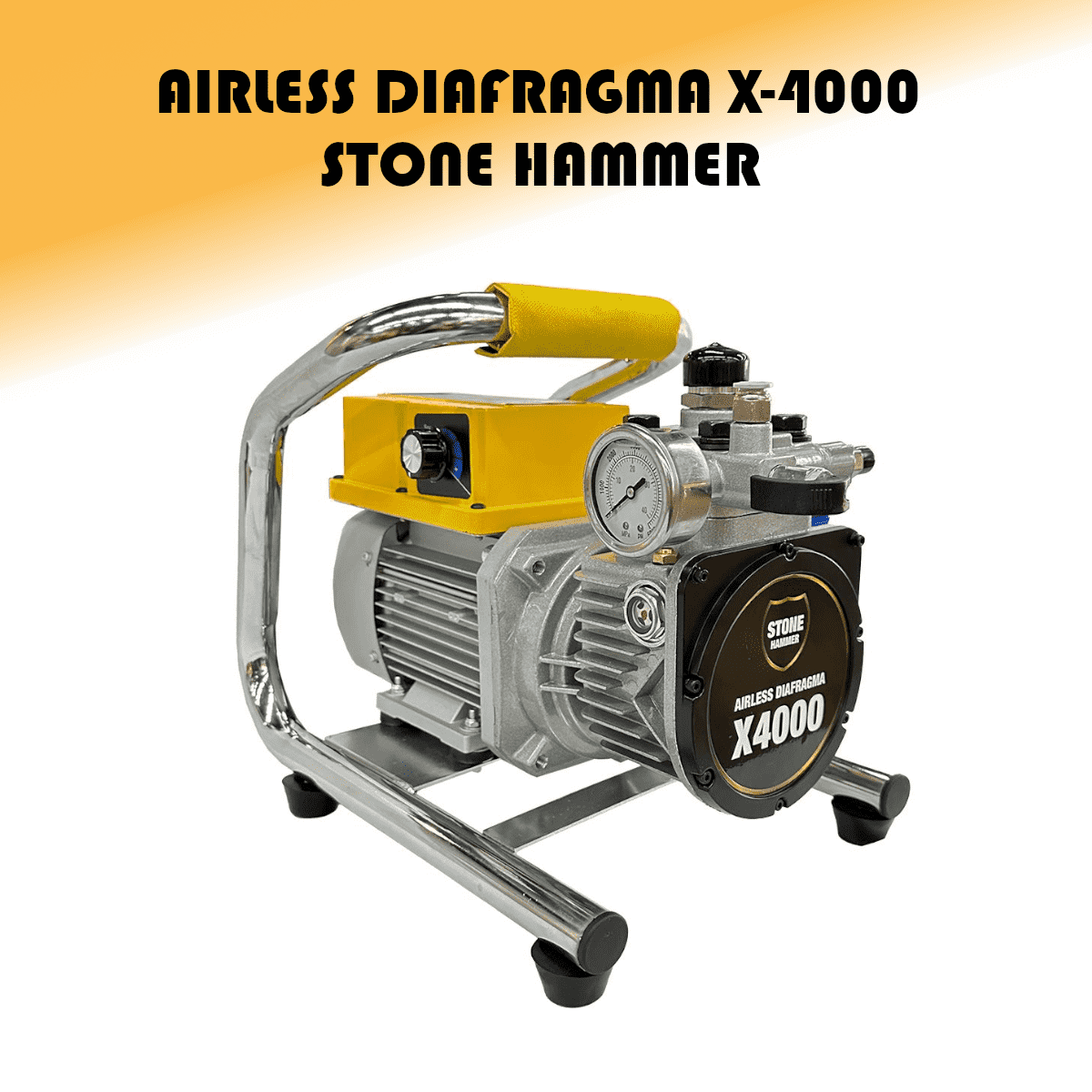 Airless Diafragma X4000 Stone Hammer - 2