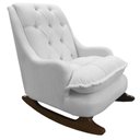 Ver imagem 2 de Kit Amamentação com Balanço Suede Branco - Dominic Decor Lille