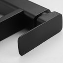 Ver imagem 7 de Torneira Monocomando Misturador 18cm Lorben Banheiro Quadrada Baixa Preto Fosco