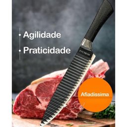 Kit 6 Facas Afiadíssima em Inox - 3