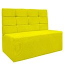 Ver imagem 5 de Canto Alemão Confortável para Apartamento Cozinha e Restaurantes Veludo Cor Amarelo