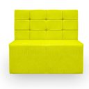 Ver imagem 1 de Canto Alemão Confortável para Apartamento Cozinha e Restaurantes Veludo Cor Amarelo