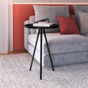 Ver imagem 1 de Mesa Lateral L35 X A48,5cm Preto