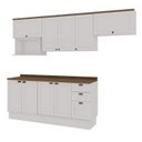 Ver imagem 4 de Armário de Cozinha Modulada 2,80m 11 Peças Iluminata Genialflex
