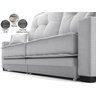 Sofá Palermo 2,80m Retrátil e Reclinável Linho Soft Prata - Netsofas - 4