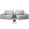 Sofá Palermo 2,80m Retrátil e Reclinável Linho Soft Prata - Netsofas - 7