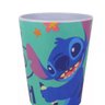 Conjunto Refeição Infantil Stitch Disney 8 Peças Estojo, Potes, Talheres e Copo - 10