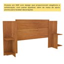 Ver imagem 3 de Cabeceira Casal/Queen Extensível Multimóveis CR35462 Cinamomo