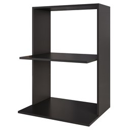 Suporte Micro-ondas e Forno Armário Aéreo 60cm Turim M24 Preto - Mpozenato - 1