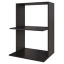 Ver imagem 1 de Suporte Micro-ondas e Forno Armário Aéreo 60cm Turim M24 Preto - Mpozenato