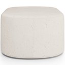 Ver imagem 3 de Puff Decorativo Orgânico para Living Quarto 70cm Doha W01 Linho Cru - Lyam Decor
