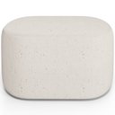 Ver imagem 6 de Puff Decorativo Orgânico para Living Quarto 70cm Doha W01 Linho Cru - Lyam Decor
