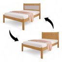 Ver imagem 3 de Cama Casal Sofisticada Berli Naturalle e Off White