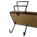 Ver imagem 5 de Porta Chaves Industrial De Parede Com Prateleira Rústica:Imbuia