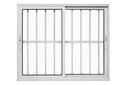 Ver imagem 1 de Janela de Correr Alumínio Branco 02 Folhas c/Grade Maxx - 120x150