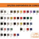 Ver imagem 7 de Cadeira Brizza Diretor Grafite Tela Azul Assento Concept Rosê Base Relaxplax Alumínio - 65948