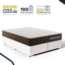 Ver imagem 7 de Cama Box Queen com Colchão de Espuma D33 Double Comfort 158x198x59cm