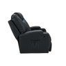 Cadeira Poltrona Reclinável Papai Barcelona Zero Wall Corano Preto 311 Império Estofados - 3