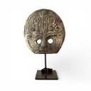 Ver imagem 1 de Máscara Artesanal Asmat Sarmi com Base para Decoração