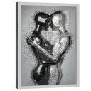 Ver imagem 1 de Quadro Decorativo Casal 3d