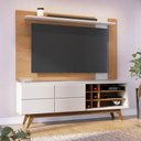 Ver imagem 6 de Rack para Sala Norena com Painel para Tv 70 Pol. Amélie C05 Freijó/off White Matte - Mpozenato