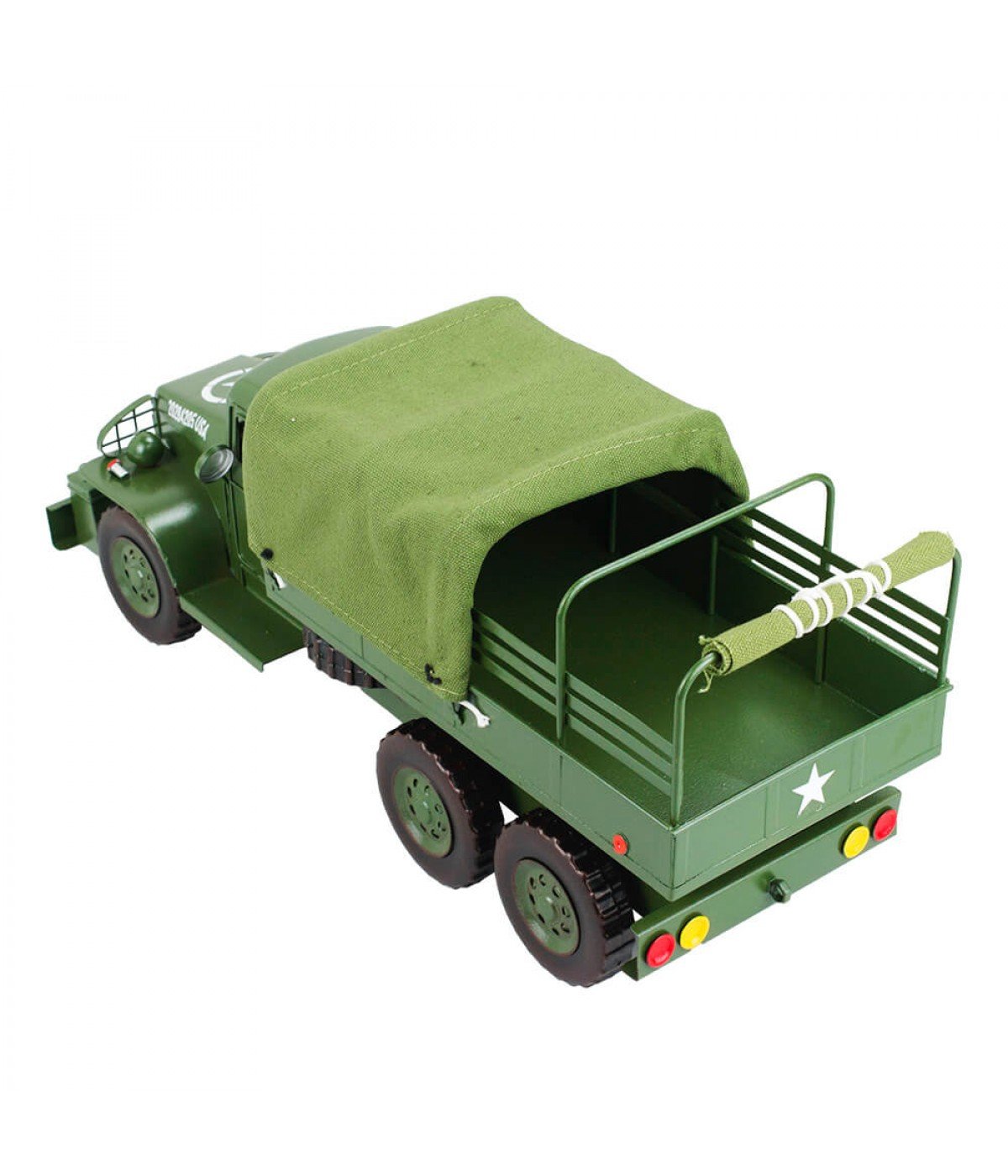 Caminhão Militar 17x41x14cm Estilo Retrô - Vintage - 2