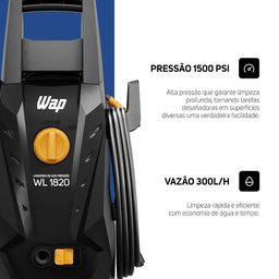 Lavadora de Alta Pressão Desentupidora 1.500 Lbs Wl 1820 Wap - 6