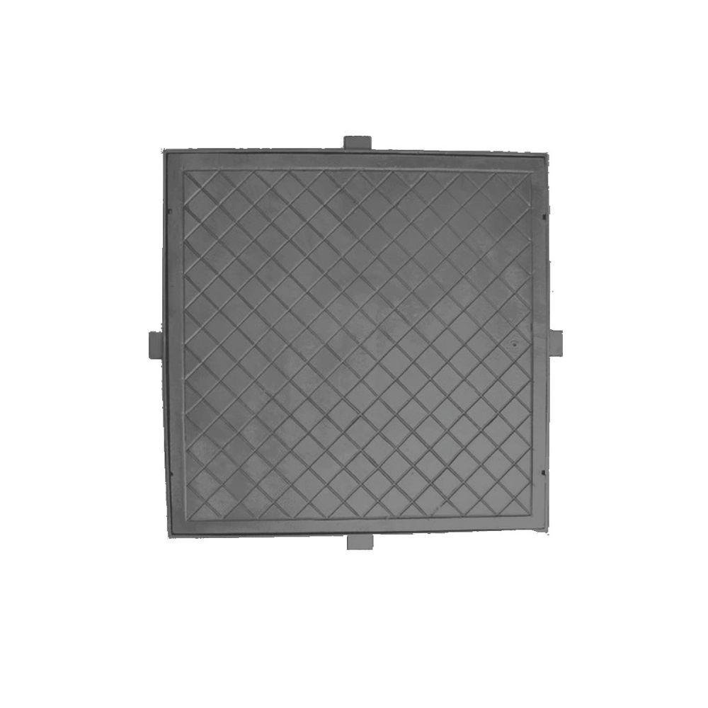 Tampa Tampão Simples Dupla Vedação Em Ferro 80,5x80,5cm - 1
