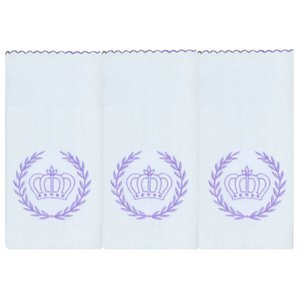 Jogo de Fralda de Ombro - Realeza Lilás