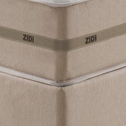 Cama Box Viuva Bege + Colchão Molas Superlastic Bahamas 128x188x63cm - 5 Cama Box Viuva Bege + Colchão Molas Superlastic Bahamas 128x188x63cm - 5