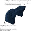 Ver imagem 5 de Maca Estofada Estética Cílios Salão Spa Veludo Yasmim:azul Marinho