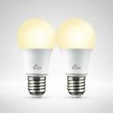 Ver imagem 3 de Kit 2 Lâmpada LED 9W 3000k Luz Amarela Econômica Bivolt Kian E27 Branco Quente