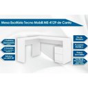 Ver imagem 4 de Escritório Completo (1 Mesa de Canto P/ Escritório Me4129 + 1 Balcão Me4103 + 1 Estante Me4104) 3