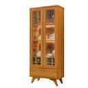 Ver mais imagens de Cristaleira Adega Reflecta 2 Portas de Vidro C/ Led - Mavaular Naturalle