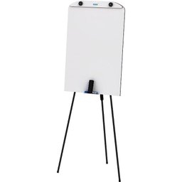 Cavalete para Flip-chart Mdf Natural Retrátil 1,73m - 1
